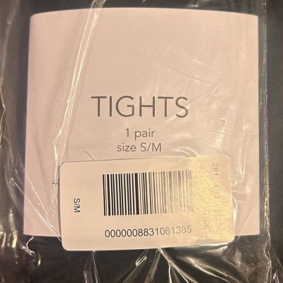 NIB Women's Maurices Black Opaque Control Top Tights Size: S/m